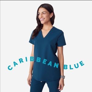 FIGS Scrubs Set: CARIBBEAN BLUE